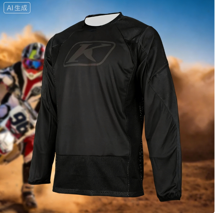 Summer BMX DH MTB Long Sleeved - Summer Clothing Types ulasan dan harga