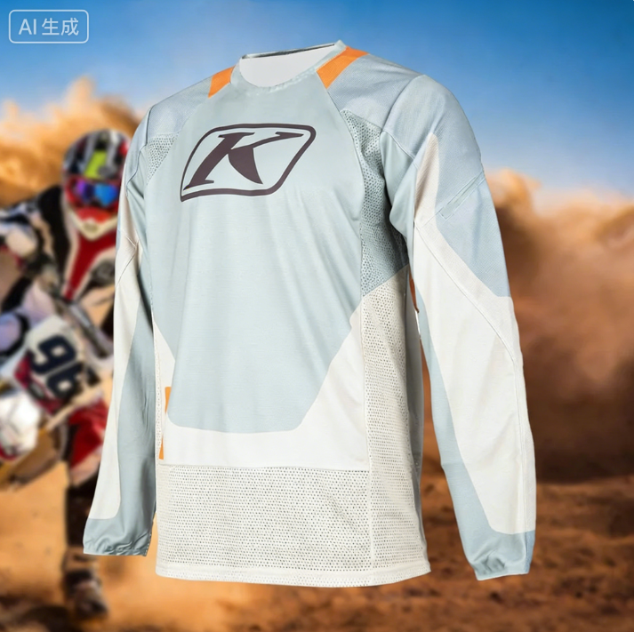 Summer BMX DH MTB Long Sleeved - Summer Clothing Types ulasan dan harga