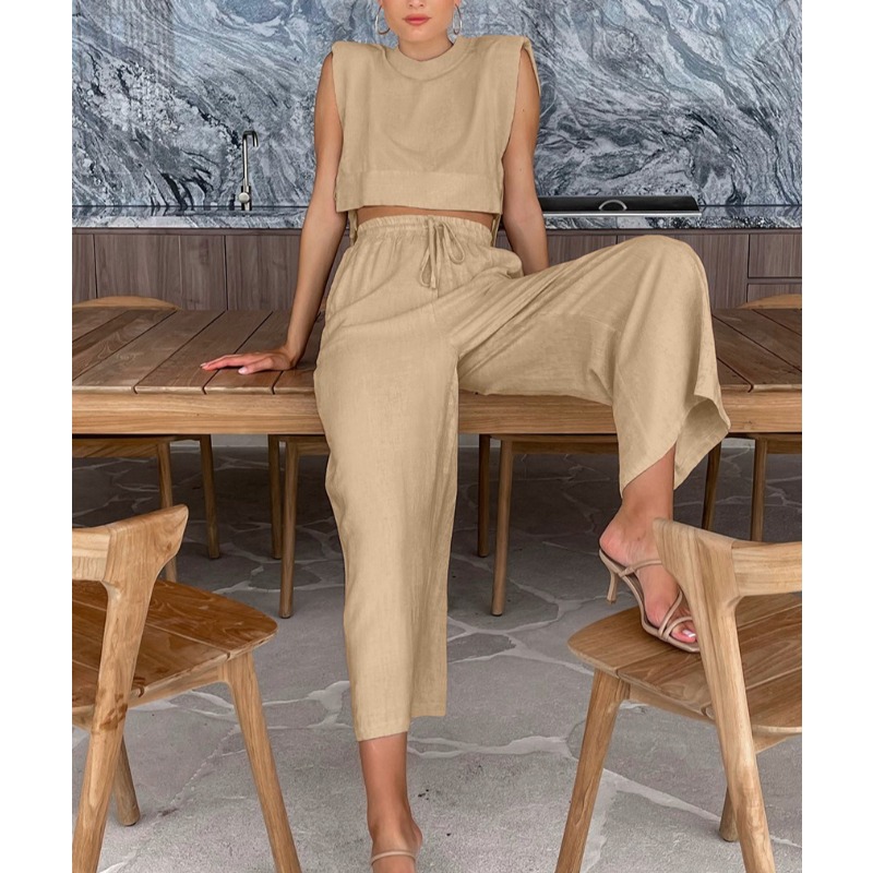 Fashion Cotton and Linen Suit  - Summer Clothing In Winter ulasan dan harga
