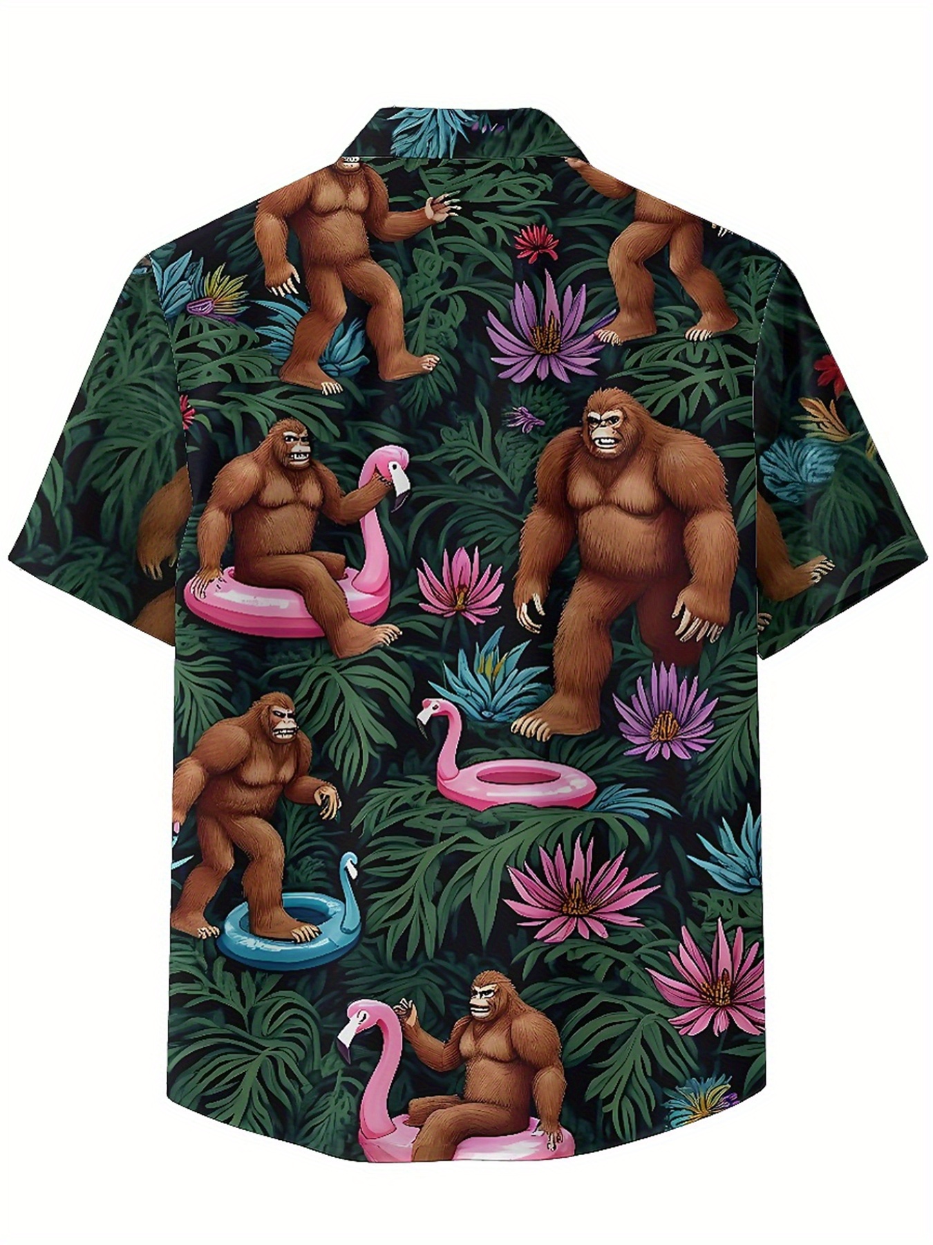 Men's Plus Size Hawaiian Shirt - Summer Youth Clothing ulasan dan harga