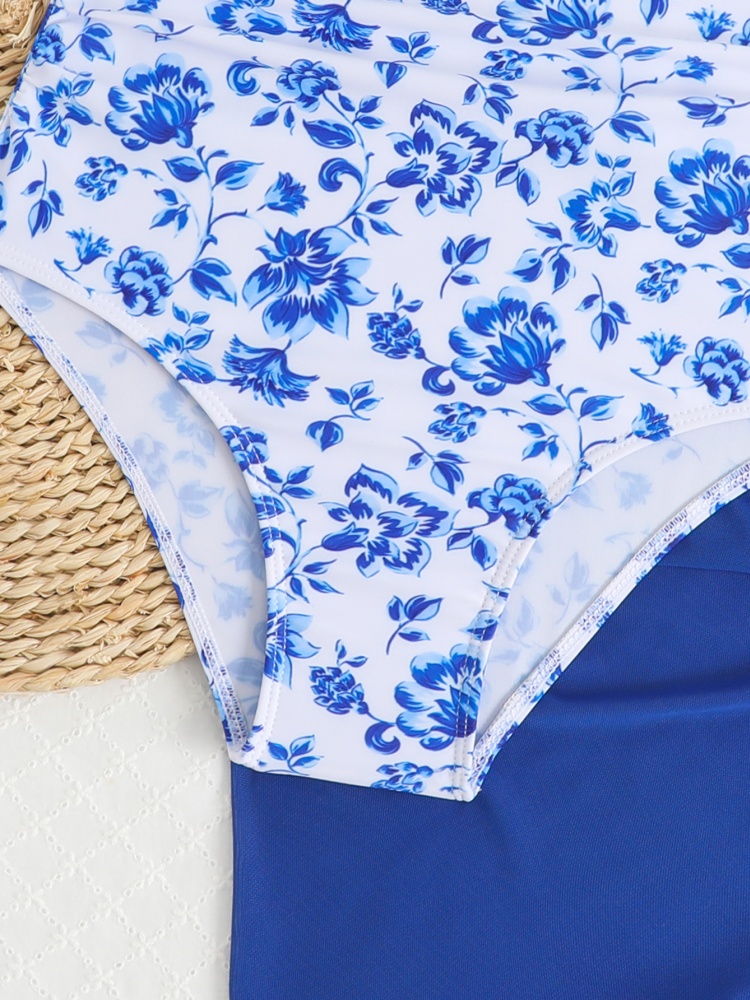 One Piece Girls Kids Swimsuit  - Swim Cover Up Mesh ulasan dan harga