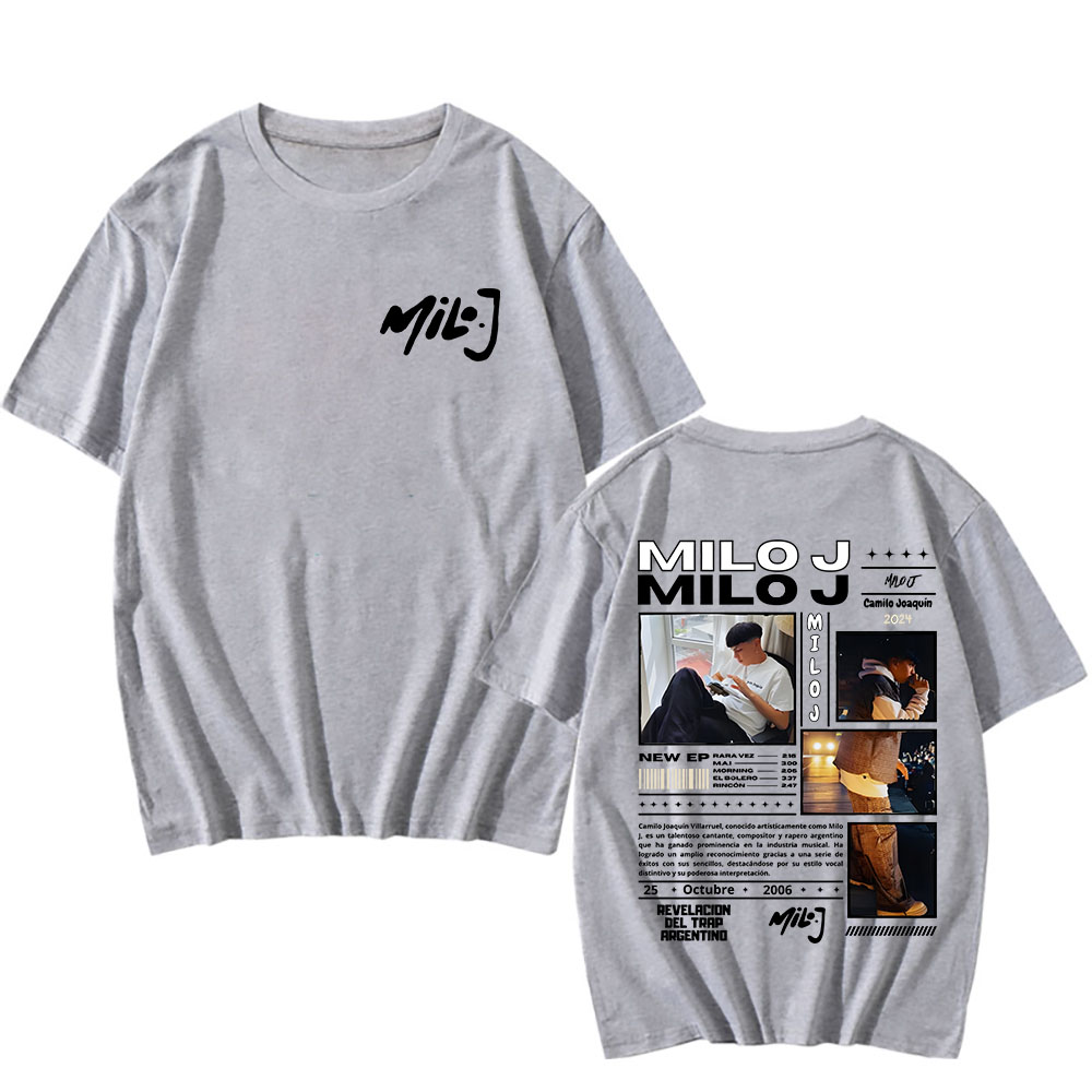 Milo J Men Retro T-Shirt Graph - Summer Grunge Clothing ulasan dan harga