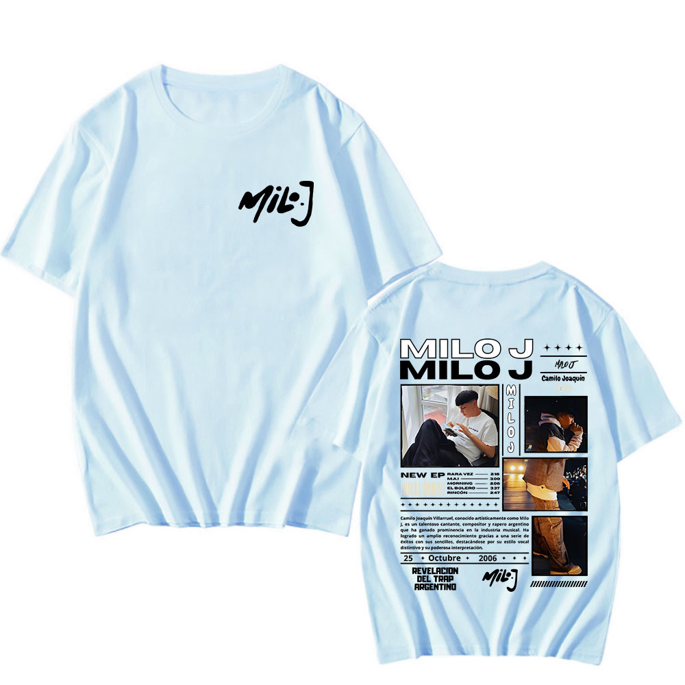 Milo J Men Retro T-Shirt Graph - Summer Grunge Clothing ulasan dan harga