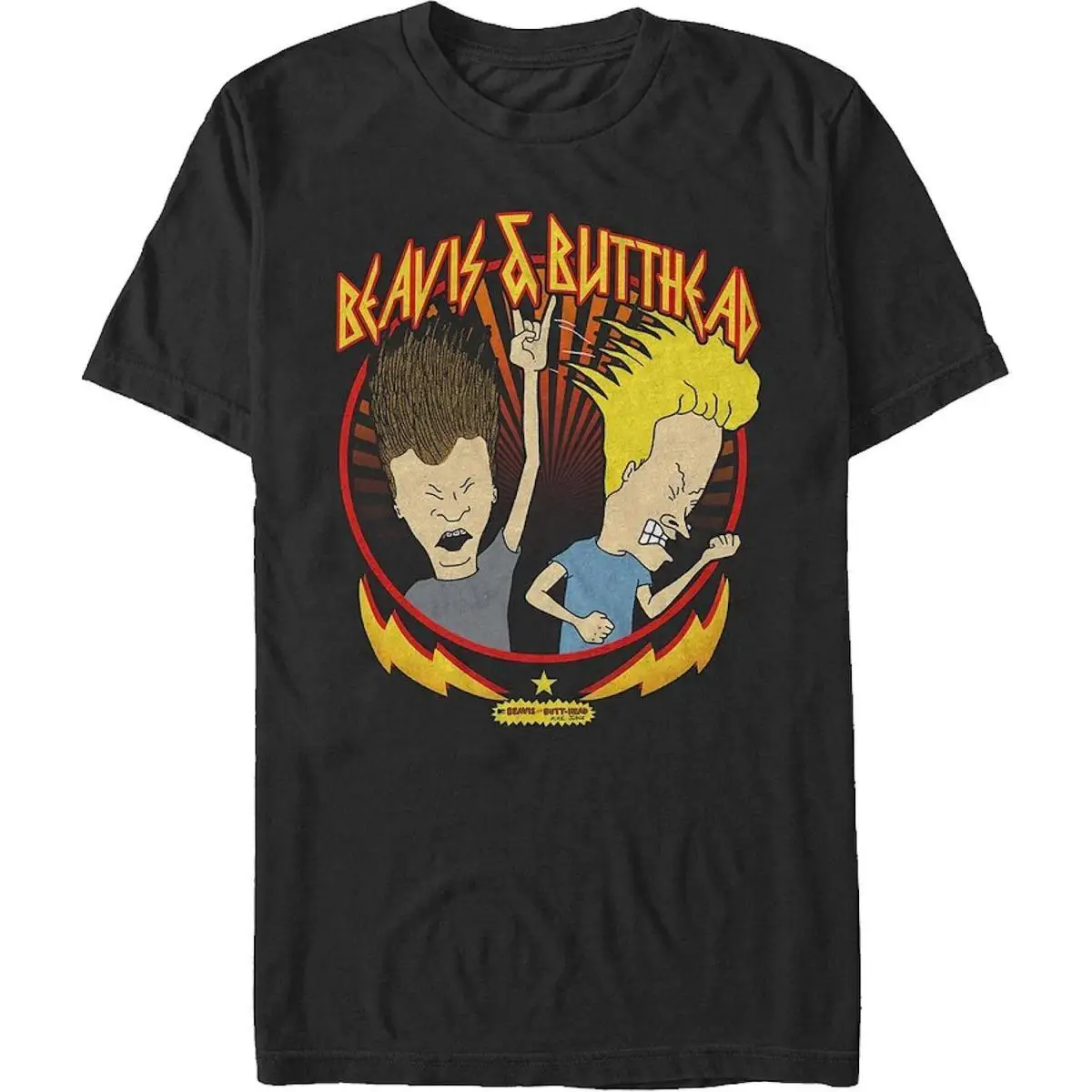 1993 Animated Cartoon Beavis a - Summer Grunge Clothing ulasan dan harga